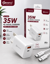 35W PD Travel Charger with USB-C to USB-C Cable