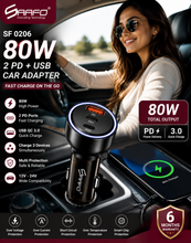 80W Fast Car Charger